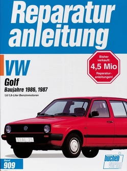 VW Golf C / CL / GL / GTi / GTi 16V 1986-1987