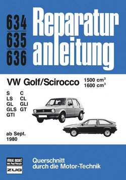 VW Golf/Scirocco 1599/1600 ab 09/80