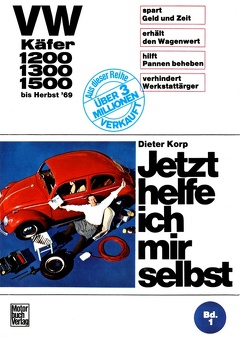 VW Käfer 1200/1300/1500 bis Herbst ’69 von Korp,  Dieter