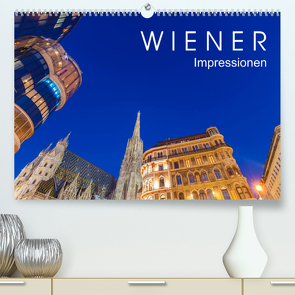 W I E N E R Impressionen (Premium, hochwertiger DIN A2 Wandkalender 2023, Kunstdruck in Hochglanz) von Dieterich,  Werner