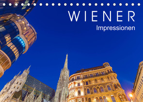 W I E N E R Impressionen (Tischkalender 2023 DIN A5 quer) von Dieterich,  Werner