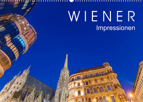 W I E N E R Impressionen (Wandkalender 2023 DIN A2 quer) von Dieterich,  Werner