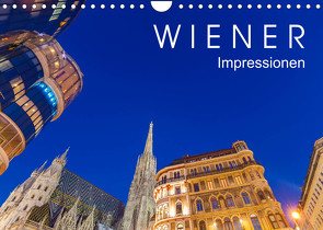 W I E N E R Impressionen (Wandkalender 2023 DIN A4 quer) von Dieterich,  Werner