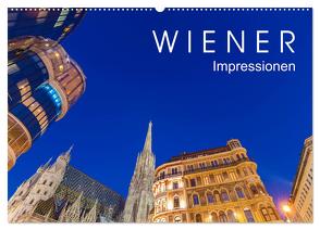 W I E N E R Impressionen (Wandkalender 2024 DIN A2 quer), CALVENDO Monatskalender von Dieterich,  Werner