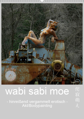 wabi sabi moe – hinreißend vergammelt erotisch – Akt/Bodypainting (Wandkalender 2021 DIN A2 hoch) von fru.ch