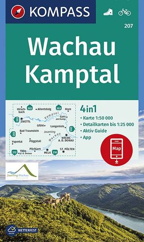 KOMPASS Wanderkarte Wachau, Kamptal von KOMPASS-Karten GmbH