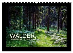 Wälder, fotografiert auf vier Kontinenten (Wandkalender 2024 DIN A3 quer), CALVENDO Monatskalender von Walliser,  Richard