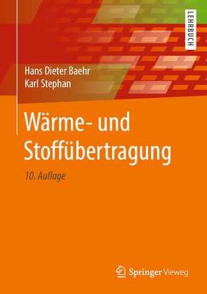 Wärme- und Stoffübertragung von Baehr,  Hans Dieter, Stephan,  Karl