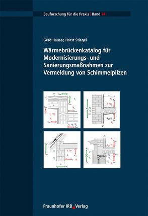 Wärmebrückenkatalog für Modernisierungs- und Sanierungsmaßnahmen zur Vermeidung von Schimmelpilzen. von Hauser,  Gerd, Stiegel,  Horst