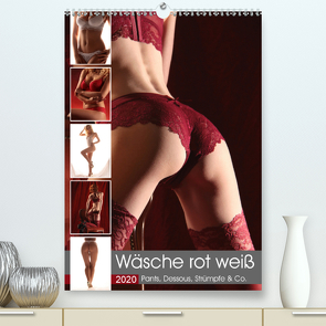 Wäsche rot weiß (Premium, hochwertiger DIN A2 Wandkalender 2020, Kunstdruck in Hochglanz) von Weis,  Stefan