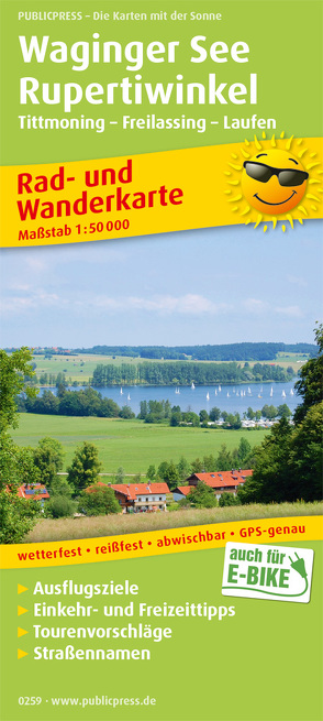 Waginger See, Rupertiwinkel, Tittmoning – Freilassing -Laufen