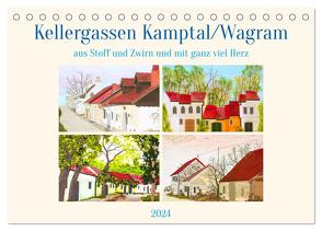 Wagramer Kellergassen (Tischkalender 2024 DIN A5 quer), CALVENDO Monatskalender von Schöchtner-Errath,  Johanna