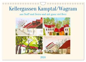 Wagramer Kellergassen (Wandkalender 2024 DIN A4 quer), CALVENDO Monatskalender von Schöchtner-Errath,  Johanna