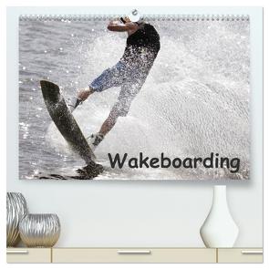 Wakeboarding / CH-Version (hochwertiger Premium Wandkalender 2024 DIN A2 quer), Kunstdruck in Hochglanz von Heiligenstein,  Marc