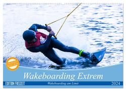 Wakeboarding Extrem (Wandkalender 2024 DIN A2 quer), CALVENDO Monatskalender von Heiligenstein,  Marc