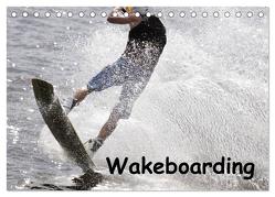 Wakeboarding (Tischkalender 2024 DIN A5 quer), CALVENDO Monatskalender von Heiligenstein,  Marc