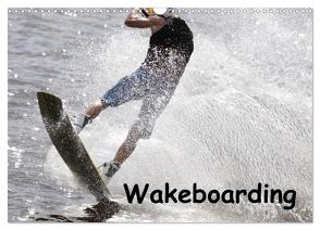 Wakeboarding (Wandkalender 2024 DIN A3 quer), CALVENDO Monatskalender von Heiligenstein,  Marc