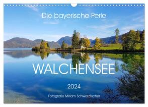 Walchensee (Wandkalender 2024 DIN A3 quer), CALVENDO Monatskalender von Schwarzfischer,  Miriam