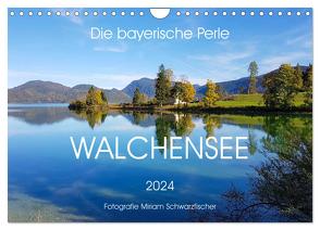 Walchensee (Wandkalender 2024 DIN A4 quer), CALVENDO Monatskalender von Schwarzfischer,  Miriam