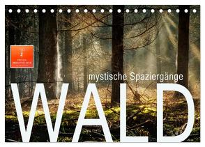 Wald – mystische Spaziergänge (Tischkalender 2024 DIN A5 quer), CALVENDO Monatskalender von Roder,  Peter