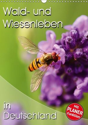 Wald- und Wiesenleben in Deutschland (Wandkalender 2018 DIN A3 hoch) von Mosert,  Stefan