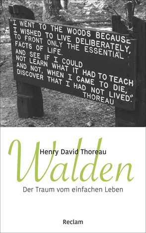 Walden von Güttinger,  Fritz, Thoreau,  Henry David