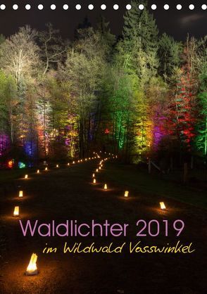 Waldlichter im Wildwald Vosswinkel 2019 (Tischkalender 2019 DIN A5 hoch) von Lieder,  Britta