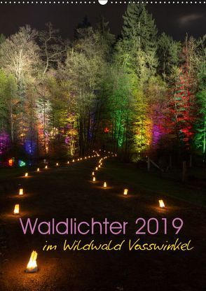 Waldlichter im Wildwald Vosswinkel 2019 (Wandkalender 2019 DIN A2 hoch) von Lieder,  Britta