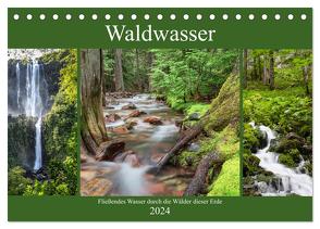 Waldwasser (Tischkalender 2024 DIN A5 quer), CALVENDO Monatskalender von Klinder,  Thomas