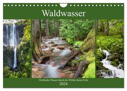 Waldwasser (Wandkalender 2024 DIN A4 quer), CALVENDO Monatskalender von Klinder,  Thomas