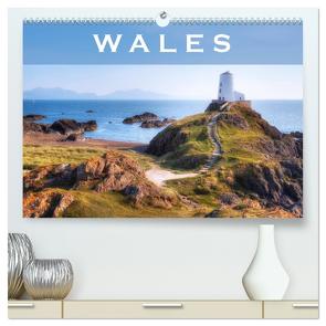 Wales (hochwertiger Premium Wandkalender 2024 DIN A2 quer), Kunstdruck in Hochglanz von Kruse,  Joana