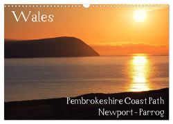 Wales – Pembrokeshire Coast Path (Wandkalender 2024 DIN A3 quer), CALVENDO Monatskalender von Petra Voß,  ppicture-