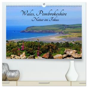 Wales Pembrokeshire – Natur im Fokus- (hochwertiger Premium Wandkalender 2024 DIN A2 quer), Kunstdruck in Hochglanz von Valder,  Natascha