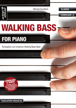 Walking Bass for Piano von Gundlach,  Michael