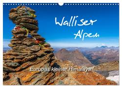 Walliser Alpen – Europas »kleiner« Himalaya (Wandkalender 2024 DIN A3 quer), CALVENDO Monatskalender von und Brigitte (Gratz-)Prittwitz,  Michael
