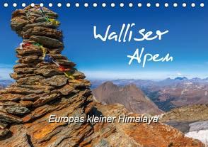 Walliser Alpen – Europas »kleiner« HimalayaCH-Version (Tischkalender 2021 DIN A5 quer) von und Brigitte (Gratz-)Prittwitz,  Michael