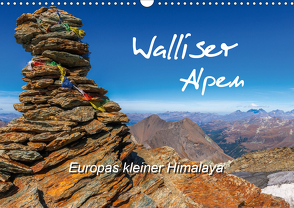 Walliser Alpen – Europas »kleiner« HimalayaCH-Version (Wandkalender 2021 DIN A3 quer) von und Brigitte (Gratz-)Prittwitz,  Michael