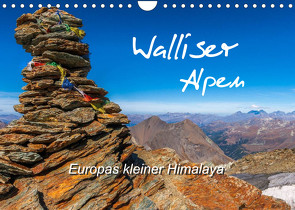 Walliser Alpen – Europas »kleiner« HimalayaCH-Version (Wandkalender 2022 DIN A4 quer) von und Brigitte (Gratz-)Prittwitz,  Michael