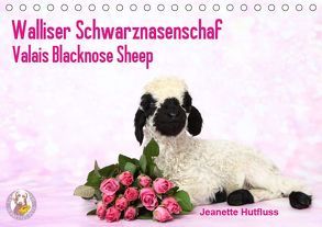 Walliser Schwarznasenschaf Valais Blacknose Sheep (Tischkalender 2019 DIN A5 quer) von Hutfluss,  Jeanette