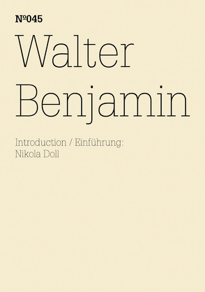 Walter Benjamin von Benjamin,  Walter, Doll,  Nikola