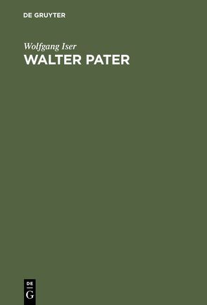 Walter Pater von Iser,  Wolfgang