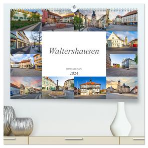 Waltershausen Impressionen (hochwertiger Premium Wandkalender 2024 DIN A2 quer), Kunstdruck in Hochglanz von Meutzner,  Dirk