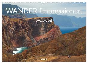 Wander-Impressionen weltweit (Wandkalender 2024 DIN A2 quer), CALVENDO Monatskalender von Scharnhorst,  Birgit