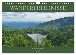 Wandererlebnisse im Bayrischen Wald (Wandkalender 2024 DIN A4 quer), CALVENDO Monatskalender von Janke,  Andrea