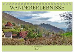 Wandererlebnisse im Weserbergland (Tischkalender 2024 DIN A5 quer), CALVENDO Monatskalender von Janke,  Andrea