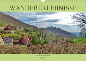 Wandererlebnisse im Weserbergland (Wandkalender 2021 DIN A3 quer) von Janke,  Andrea