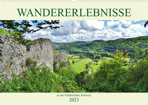 Wandererlebnisse in der Fränkischen Schweiz (Wandkalender 2023 DIN A2 quer) von Janke,  Andrea
