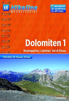 Wanderführer Dolomiten 1 von Esterbauer Verlag