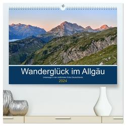 Wanderglück im Allgäu (hochwertiger Premium Wandkalender 2024 DIN A2 quer), Kunstdruck in Hochglanz von Köller,  Nadine