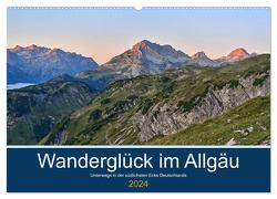 Wanderglück im Allgäu (Wandkalender 2024 DIN A2 quer), CALVENDO Monatskalender von Köller,  Nadine